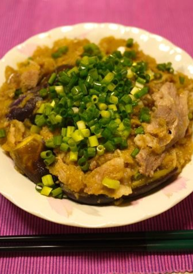 豚肉となすとエノキの「みぞれ煮」-レシピのメイン写真