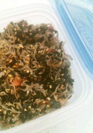 梅じゃこわかめ(簡単常備食)-レシピのメイン写真