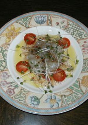 真鯛のタルタル(カルパッチョ風)-レシピのメイン写真