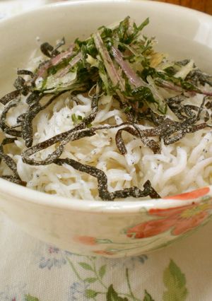 ふじっ子☆塩昆布としらすのご飯-レシピのメイン写真