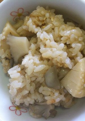 簡単☆筍と舞茸の炊き込みご飯☆-レシピのメイン写真