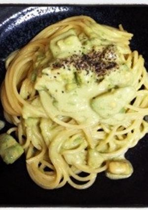 ランチに簡単☆アボカドとわさびのパスタ-レシピのメイン写真