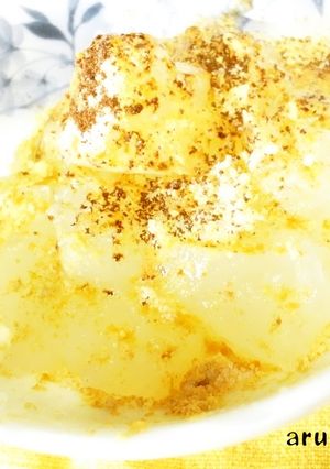 ぷるんっ片栗粉わらびもち☆＊珈琲きなこ-レシピのメイン写真