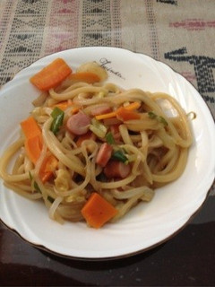 簡単焼うどん(#^.^#)-レシピのメイン写真