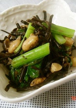 常備菜☆ひじきと小松菜の梅の香煮-レシピのメイン写真