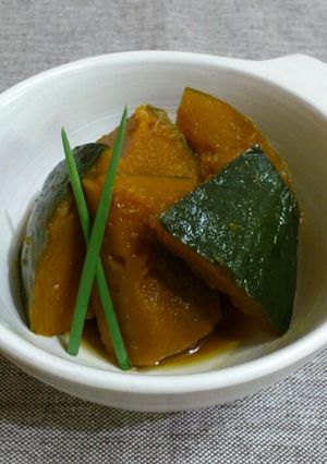 はちみつで作る＊カボチャの煮物-レシピのメイン写真