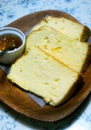 柚子のシフォンケーキ-レシピのメイン写真