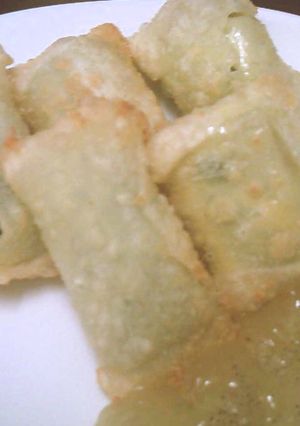 いんげんwith餃子の皮☆-レシピのメイン写真