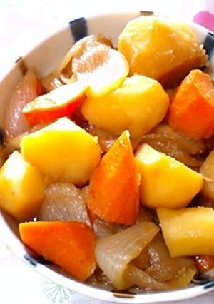 旨味たっぷり！ダシダで肉無し肉じゃが❤-レシピのメイン写真