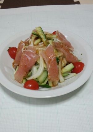 生ハムサラダ-レシピのメイン写真