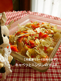 キャベツとニンジンのマリネ-レシピのメイン写真