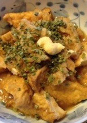 厚揚げのおろし煮-レシピのメイン写真