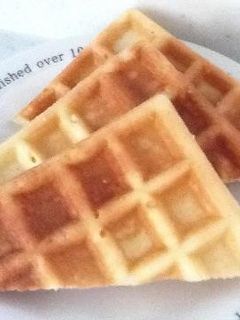ベルギーワッフル-レシピのメイン写真