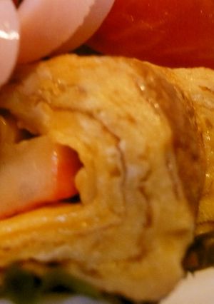 お弁当に☆卵1コでふわふわ玉子焼き★-レシピのメイン写真