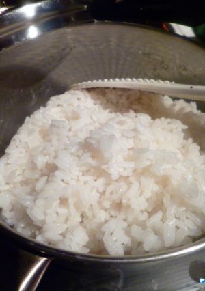 *吹き零れない、普通の鍋で炊くご飯*-レシピのメイン写真