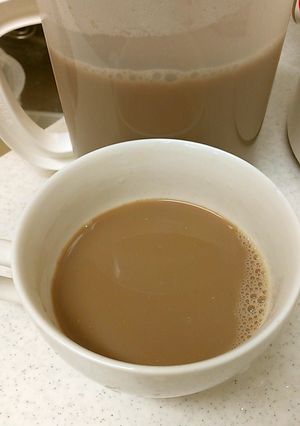 九陽豆乳メーカーで簡単！　豆乳チャイ-レシピのメイン写真