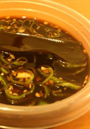 青唐辛子醤油-レシピのメイン写真