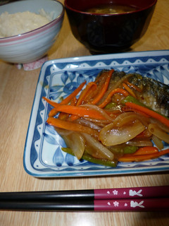 冷凍サバで野菜の甘酢あんかけ-レシピのメイン写真
