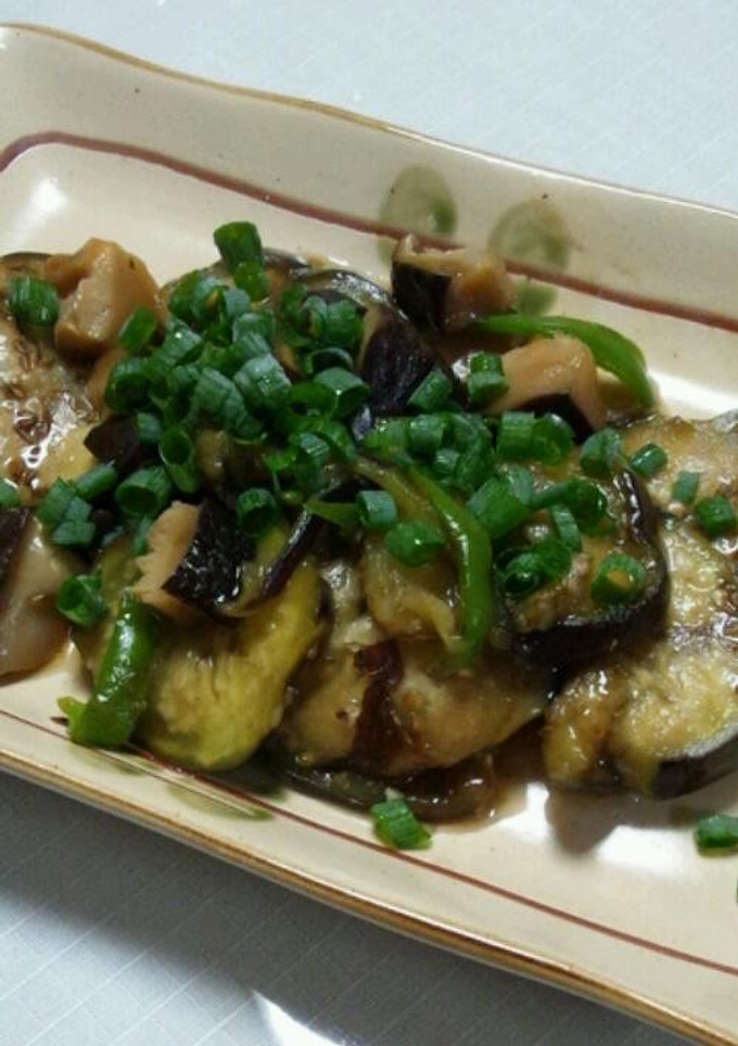 なすと椎茸のとろとろ炒め♪-レシピのメイン写真