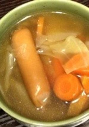 野菜スープ（コンソメ）-レシピのメイン写真