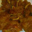 冷凍唐揚げのトマト煮込み