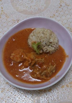 バターチキン風ﾄﾏﾄカレー☆ﾋﾟｯｸﾞ☆-レシピのメイン写真
