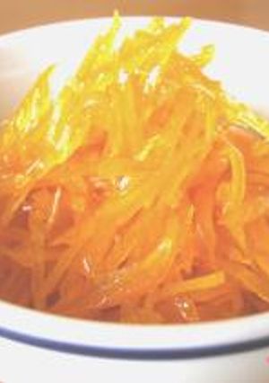 オレンジ皮の砂糖煮-レシピのメイン写真