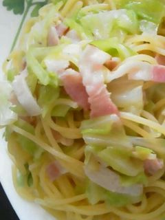 キャベツとベーコンの柚子コショウパスタ☆-レシピのメイン写真