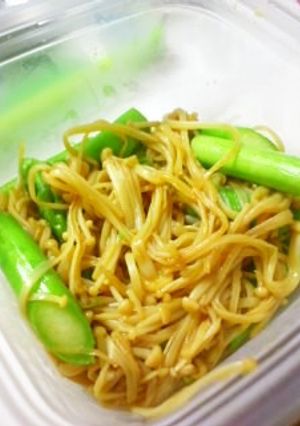 ＊アスパラとえのきの炒め物＊-レシピのメイン写真