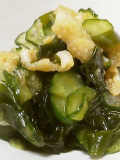 さっぱり鶏皮ポン酢(おろししょうが入り)-レシピのメイン写真