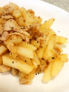 簡単!焼肉のタレでじゃが炒め-レシピのメイン写真