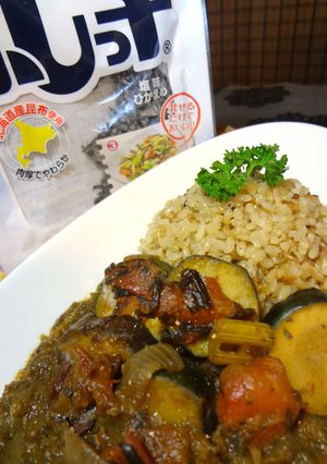 更にアレンジ！塩昆布ラタトゥイユカレー♪-レシピのメイン写真