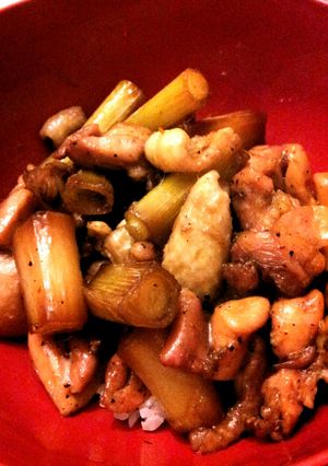 フライパンで簡単★やきとり丼-レシピのメイン写真