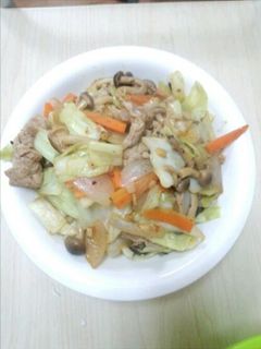 XOジャン野菜炒め♪-レシピのメイン写真