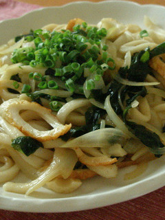 【和風】バター風味の焼きうどん -レシピのメイン写真