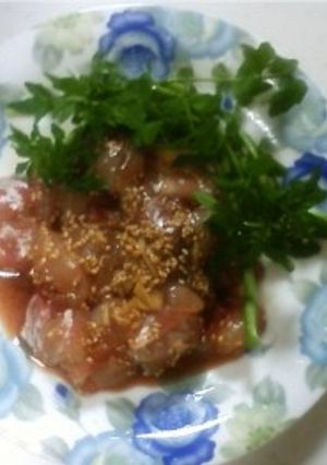 真鯛のポキ-レシピのメイン写真