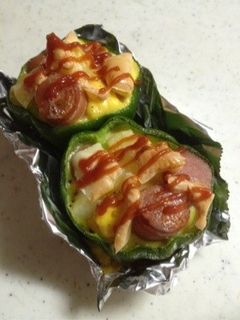 お弁当に!ピーマンキッシュ-レシピのメイン写真