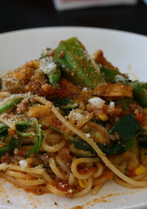 夏野菜のミートソース-レシピのメイン写真