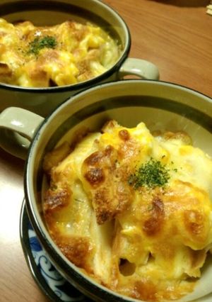 サンドイッチのパンの耳で超簡単グラタン-レシピのメイン写真