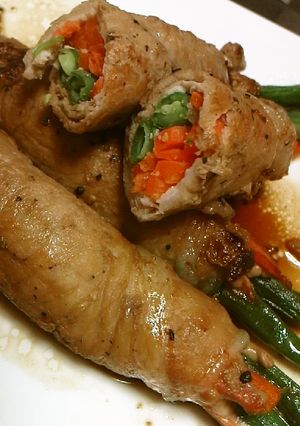 野菜の肉まき-レシピのメイン写真