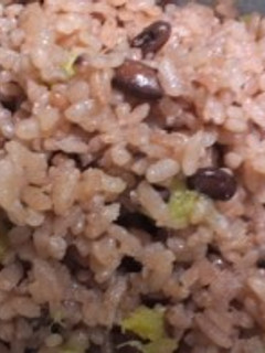 小豆とさつま芋のホクホクごはん-レシピのメイン写真