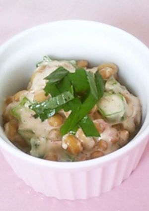 オクラ納豆の梅肉和え♪-レシピのメイン写真