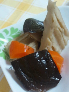 簡単名古屋飯☆おばあちゃんの角麩の煮物-レシピのメイン写真