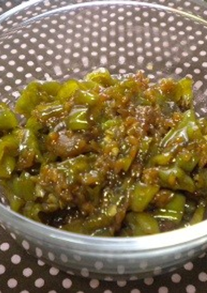 甘長とうがらしの佃煮-レシピのメイン写真