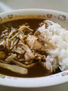 すき家のカレー きのこ三昧♪-レシピのメイン写真