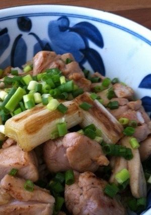 まろやか鶏ねぎ丼-レシピのメイン写真