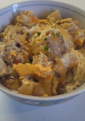香ばしい鶏肉の親子丼-レシピのメイン写真