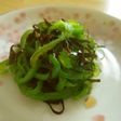 簡単すぎ☆苦くないピーマンの塩昆布炒め