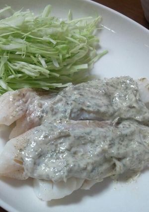 真たらの磯マヨ乗せ-レシピのメイン写真