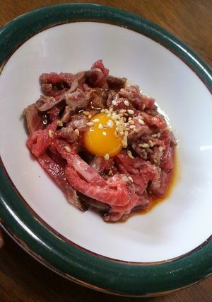 最強おつまみ!めちゃうま本格ユッケだれ☆-レシピのメイン写真